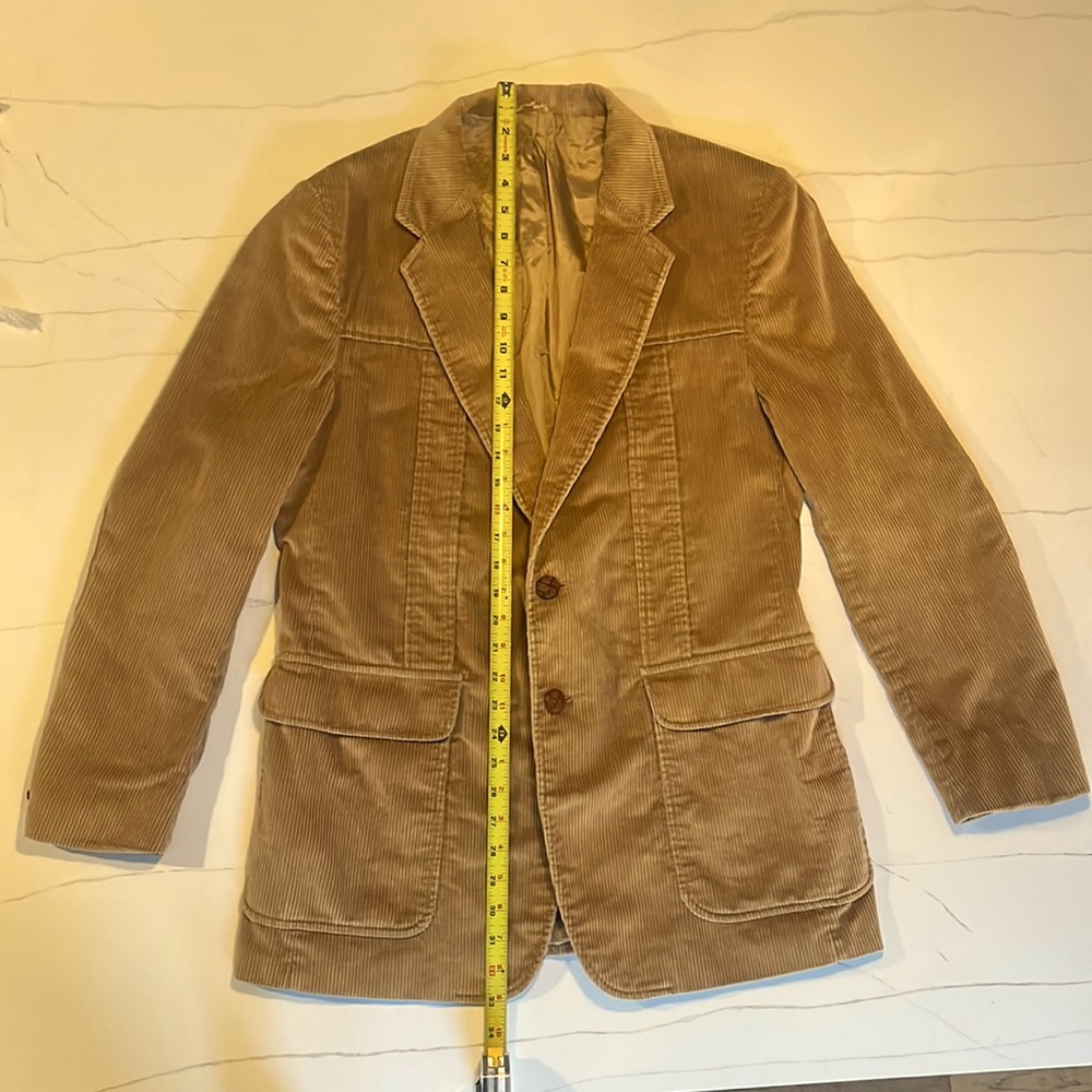 H.I.S. - American Fashion Collection Corduroy Blazer - Men’s Size L